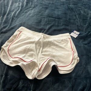 JoyLab White Jacket with Red Trim